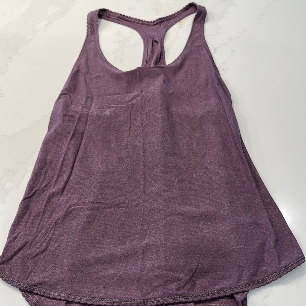 Lululemon Scalloped Oversized Tank